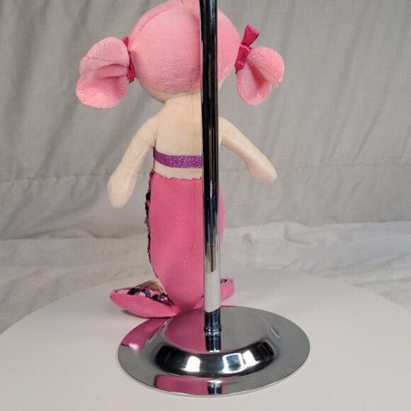 Dandee Mermaid Plush Doll Pink Sequin Tail - Picture 4 of 8